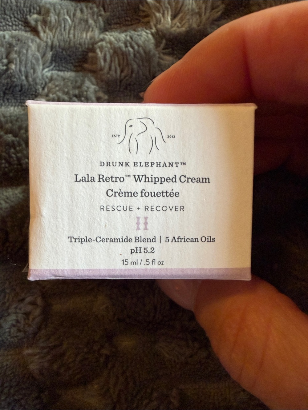 Drunk Elephant Lala Retro Whipped Cream - Lavender, White